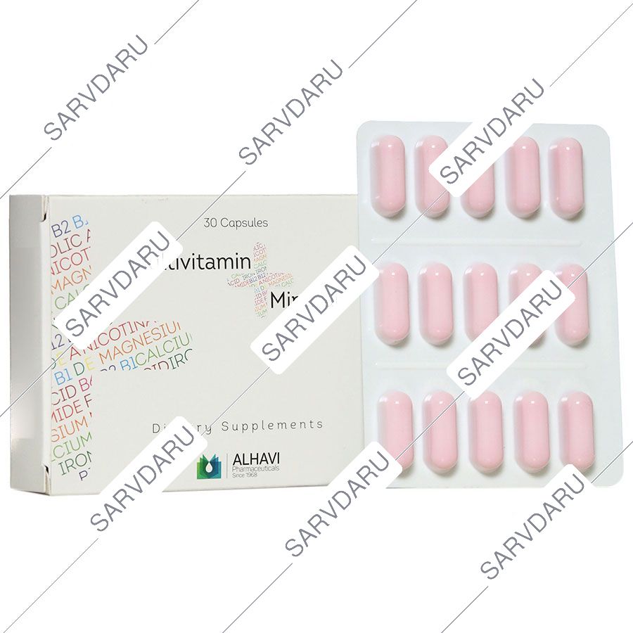 مولتی ویتامین پلاس مینرال 30 عددی