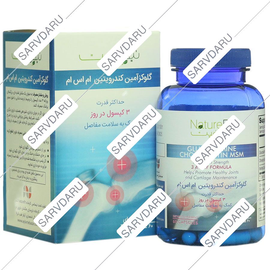 گلوکزآمین کندرویتین ام اس ام