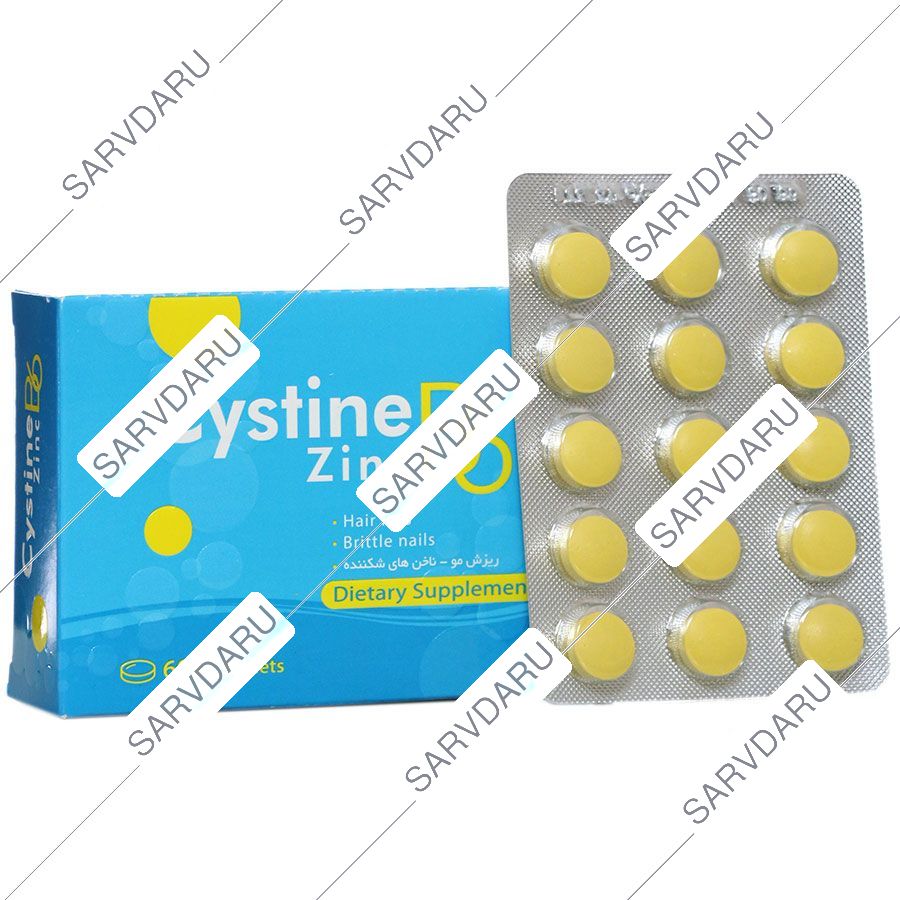 سیستین ب6 زینک 60 عددی