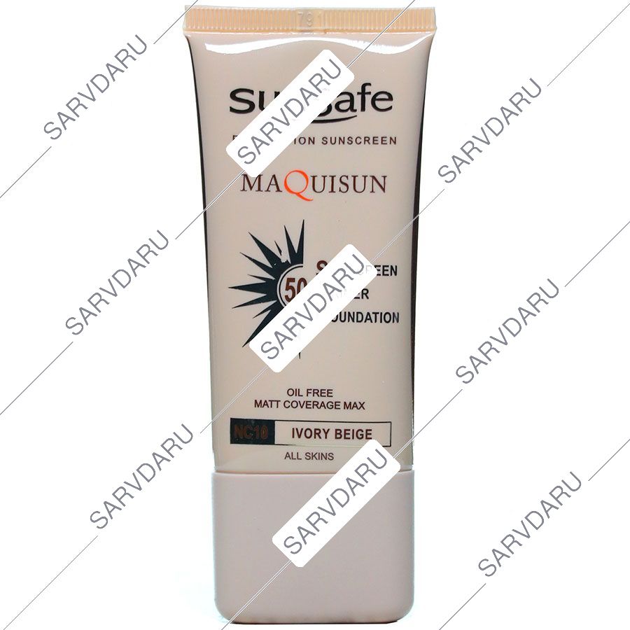 ضد آفتاب کرم پودری SPF50 مکیسان