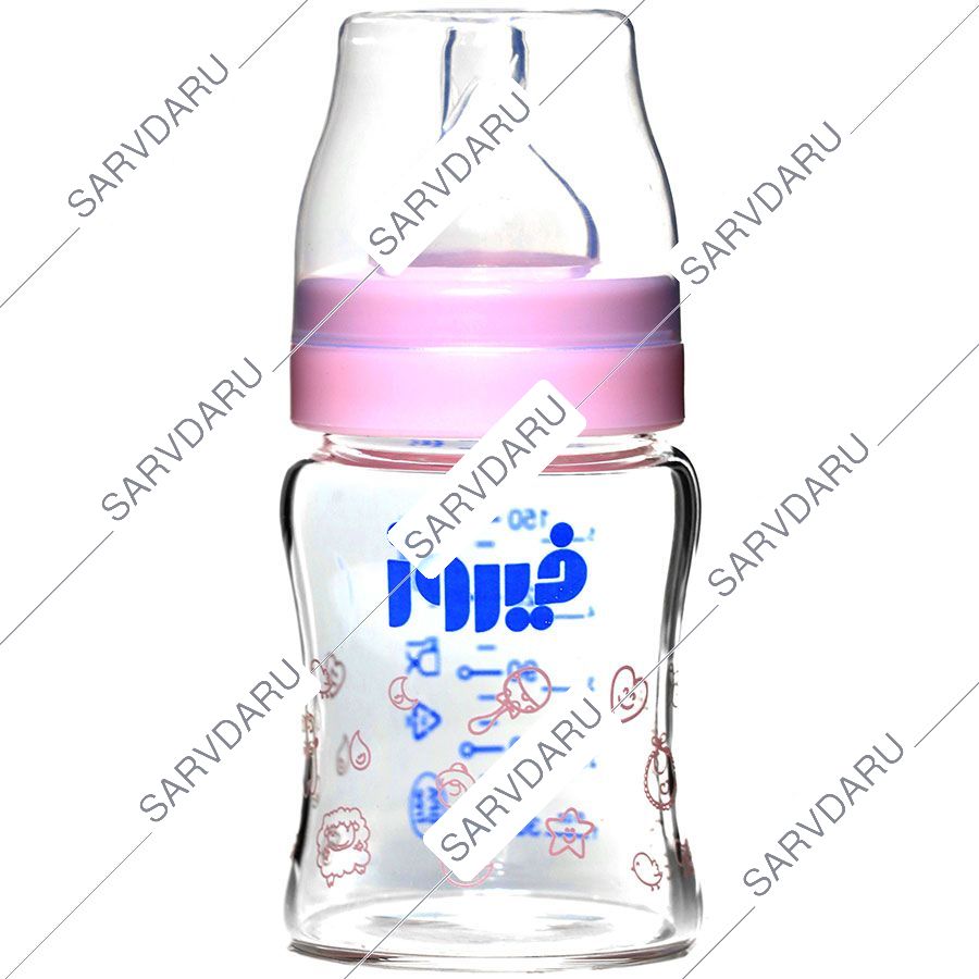 شیشه شیر خوری پیرکس دخترانه 150 میلی لیتر