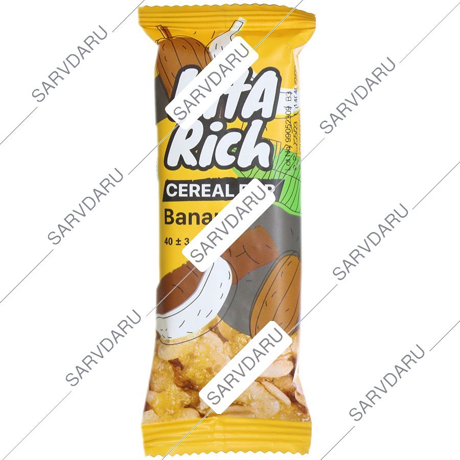 بار مخلوط غلات و موز خشک کیتاریچ