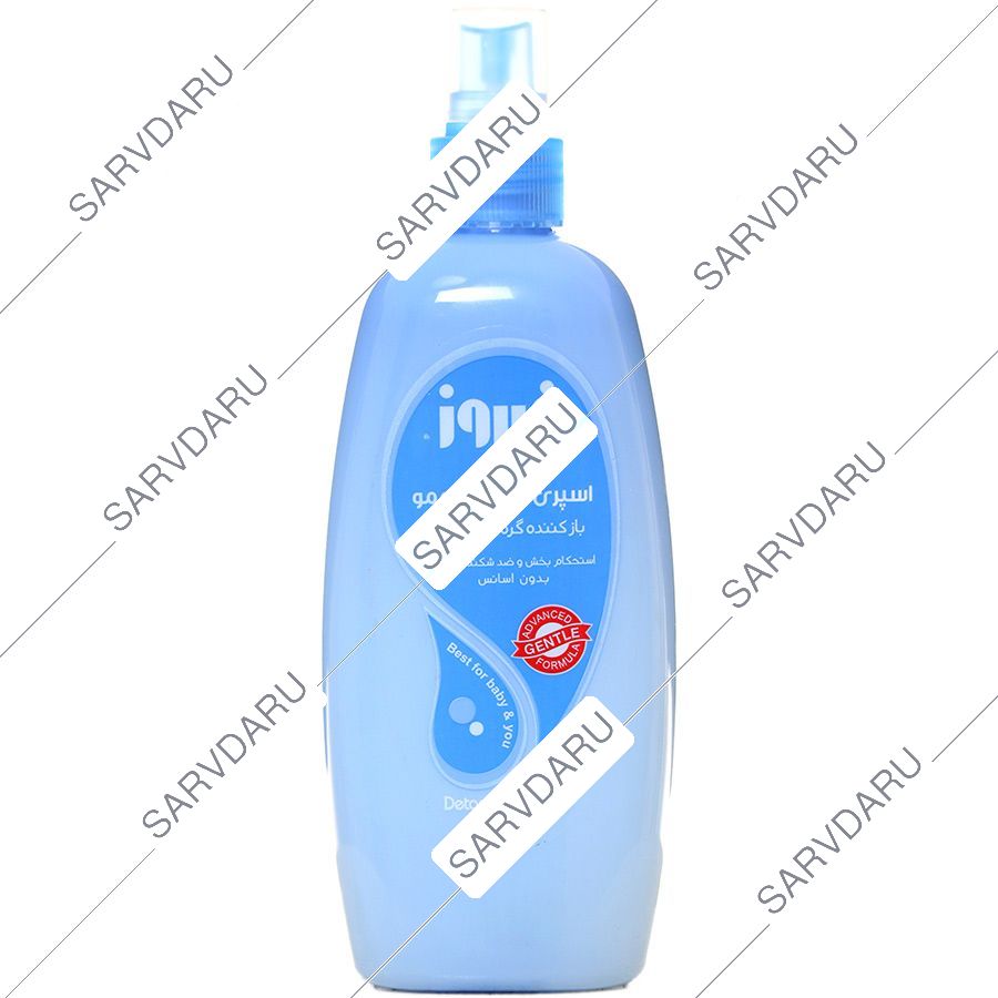 اسپری نرم کننده مو بدون اسانس