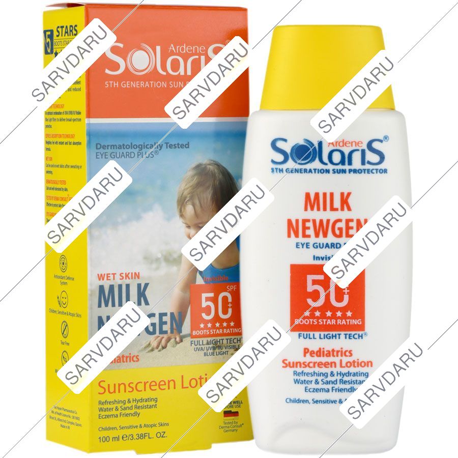 لوسیون ضد آفتاب میلک نیوژن SPF50