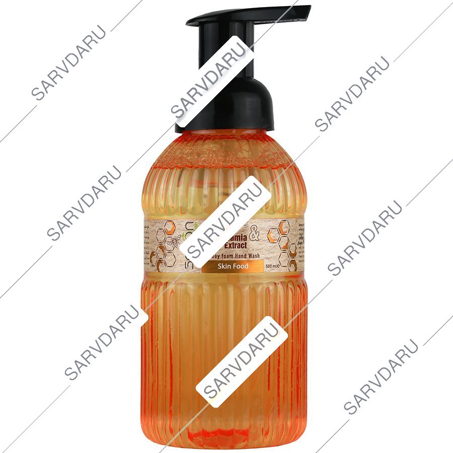 مایع دستشویی فومی عسل و ماکادمیا